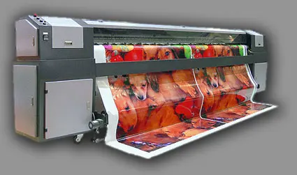 Сольвентная печать на ПВХ ткани